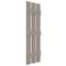 Ekena Millwork 12-in. W x 59-in. H Mid-America Vinyl, Standard Size Three Board Spaced Shutters, 008 - Clay, PR 00031259008 - alternate 6